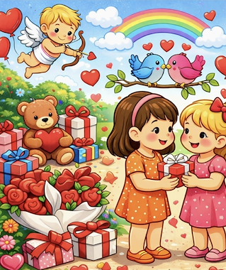 Lesmateriaal Woordkaarten Valentijn + praatplaten van auteur Juf Xante slide 2