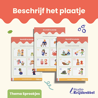Lesmateriaal Taalspelletjes dobbelen | Voor Groep 1 en 2  van auteur Studio Krijtkrabbel slide 3
