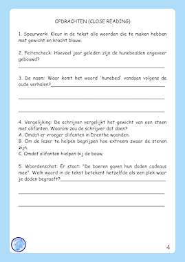 Lesmateriaal Dossier Geschiedenis - Begrijpend Lezen (groep 5) van auteur Alexandra Wit slide 3