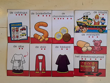 Lesmateriaal woordkaarten sinterklaas - inclusief 14 spelletjes en bingo van auteur Zwaanzinnig onderwijs slide 4