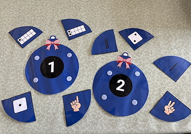 Lesmateriaal Kerstballenpuzzel  van auteur Juf_Cynthia_ slide 3