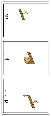 Lesmateriaal Mkm woordjes maken van auteur Juf Monique slide 3