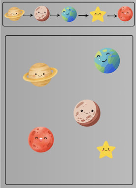 Lesmateriaal thema ruimte: volg de juiste weg van auteur Juf Katy slide 2