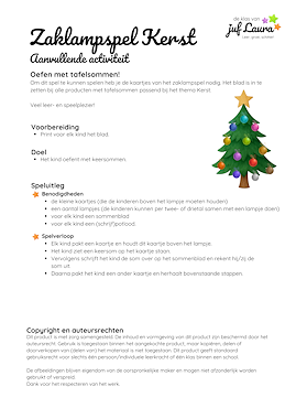 Lesmateriaal Aanvulling zaklampspel Kerst van auteur De klas van juf Laura slide 2
