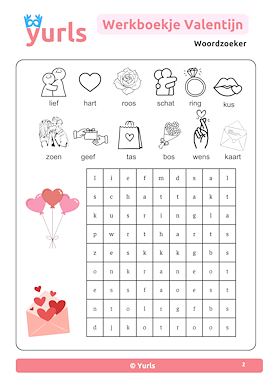 Lesmateriaal Werkboekje Valentijn groep 3 van auteur Yurls slide 2