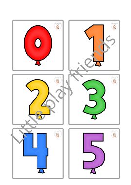 Lesmateriaal telspel - de ballonnen van de koala van auteur Little Play Friends slide 4