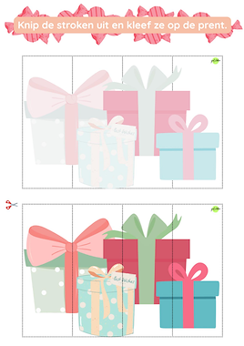 Lesmateriaal Knipoefeningen Sinterklaas van auteur Juf Nika slide 2