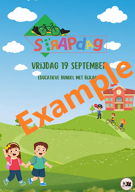 Lesmateriaal 🚲✨ Educatieve bundel – Strapdag met kleuters ✨🚶‍♀️ van auteur FilouFinds