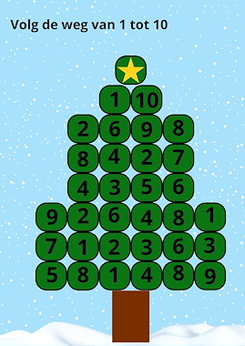 Lesmateriaal Volg de weg: Kerstmis van auteur CreaLi slide 2