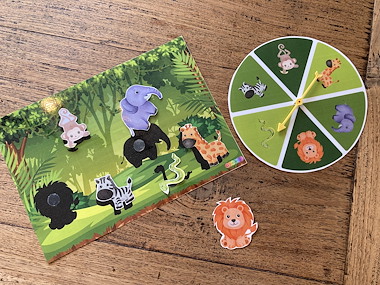 Lesmateriaal Thema dierentuin: schaduwpuzzel van auteur Juf EvVa slide 2