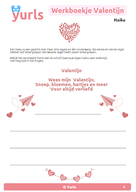 Lesmateriaal Werkboekje Valentijn groep 7/8 van auteur Yurls slide 4