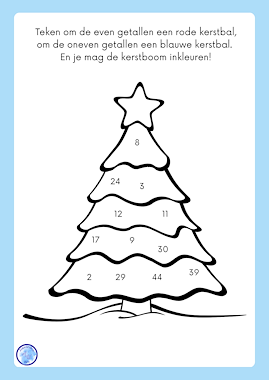 Lesmateriaal Kerstplezier: Rekenen, taal en kleuren van auteur Alexandra Wit slide 2