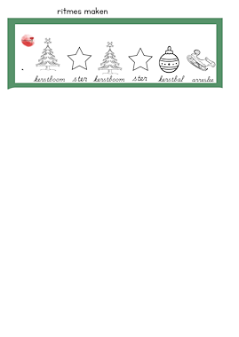 Lesmateriaal Kerst heeft ook een ritme  van auteur Creations by Astrid slide 2