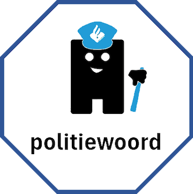 Lesmateriaal Dobble politie-woord van auteur Janet Baptist