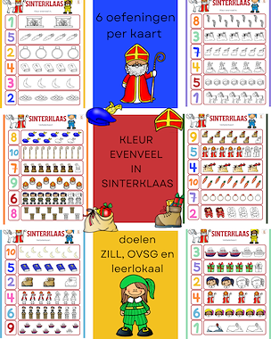 Lesmateriaal True uit de collectie Sinterklaas-en-roetpiet van onderwijs lesmaterialen van auteur Little Play Friends