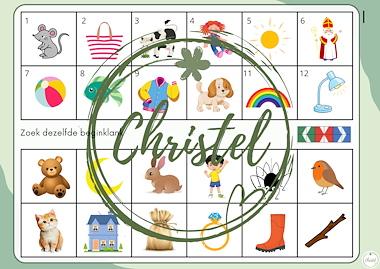 Lesmateriaal Mini loco beginklank van auteur juf Christel13 slide 3