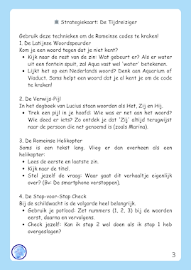 Lesmateriaal Begrijpend Lezen: Tekstdetectives - Code Rome (groep 4-5) van auteur Alexandra Wit slide 2