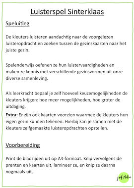 Lesmateriaal Het Sintbezoek van auteur Juf Nika slide 2