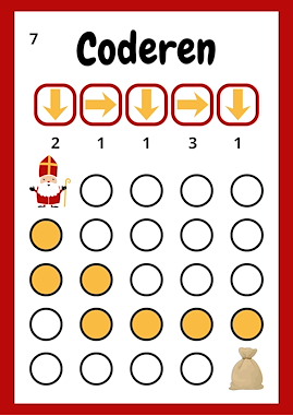 Lesmateriaal Coderen met Sinterklaas – leerzaam en speels programmeren! van auteur Juf_C slide 4