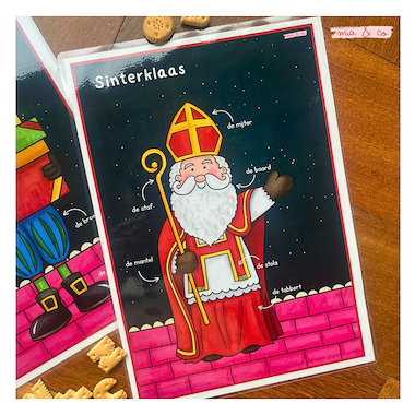 Lesmateriaal Sinterklaas posters van auteur MiaenCo slide 2
