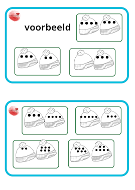 Lesmateriaal Winters tel - en beweegspel van auteur Creations by Astrid slide 2