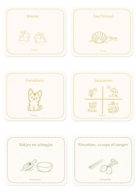 Lesmateriaal Kies en Speel Inspiratiekaartjes voor sensorisch spel van auteur SB Speelplezier slide 3