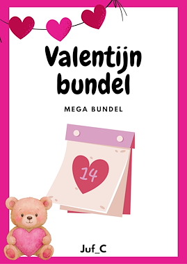 Lesmateriaal Valentijn Mega Bundel – Spelend Leren voor Kleuters van auteur Juf_C