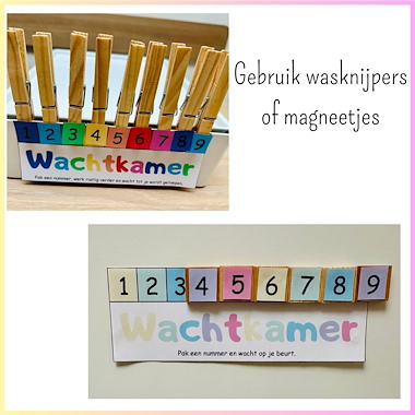 Lesmateriaal De Wachtrij / Wachtkamer Simpele & effectieve klasmanagement van auteur My Teacher Shares slide 3