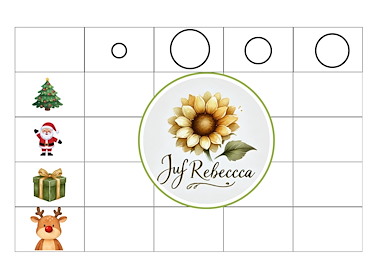 Lesmateriaal Matrix Kerst  van auteur Juf Rebecca slide 4