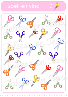 Lesmateriaal Zoek en vind van auteur Juf Jaleesa en juf Tessa slide 4