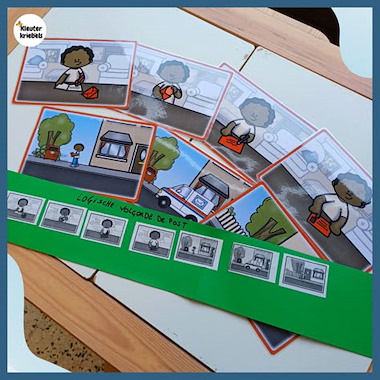 Lesmateriaal Themabundel: de post van auteur Kleuter Kriebels slide 3