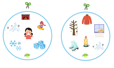 Lesmateriaal Matchingspel Winter van auteur Juf Nika slide 3