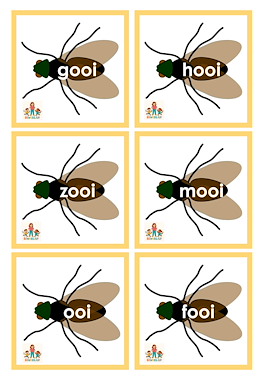 Lesmateriaal pakket aai, ooi, oei bewegend leren met 5 spellen van auteur de beweegjuf slide 2