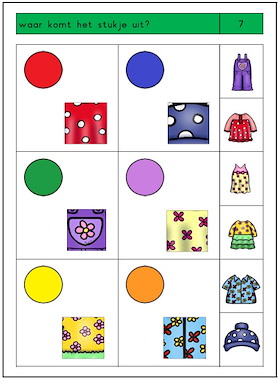 Lesmateriaal Logico  Piccolo - Primo - KLEDING van auteur Annette slide 3