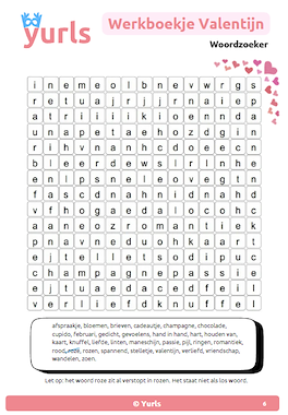 Lesmateriaal Werkboekje Valentijn groep 7/8 van auteur Yurls slide 3