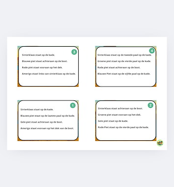 Lesmateriaal Werkmap sinterklaas  van auteur samensterkleren slide 3
