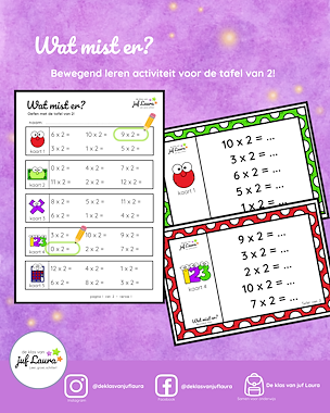 Lesmateriaal True van auteur De klas van juf Laura