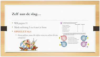 Lesmateriaal Verrekijker 5 - Onderwerp en persoonsvorm van auteur Juf Kiki slide 4