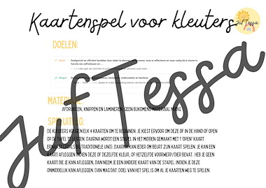 Lesmateriaal kaartenspel kleuters Jarig zijn van auteur Juf Tessa slide 2