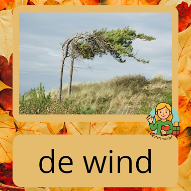 Lesmateriaal Bee Bot- of woordenschatkaarten: herfst van auteur De kleuters van juf Naomi slide 4