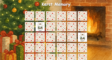 Lesmateriaal Memory Kerst (computerpagina)  van auteur Juf Rebecca