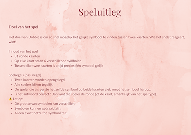 Lesmateriaal Dobble: winter van auteur CreaLi slide 2