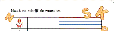 Lesmateriaal Woorden (na)maken thema Sinterklaas  van auteur Jana slide 4