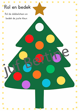 Lesmateriaal Motoriekbundel Kerst van auteur Juf Bertine slide 2