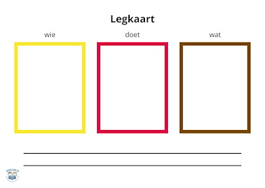 Lesmateriaal Zien is snappen - wie doet wat van auteur Speelwijs