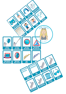 Lesmateriaal Thema carnaval: woordkaarten van auteur Juf Katy slide 2