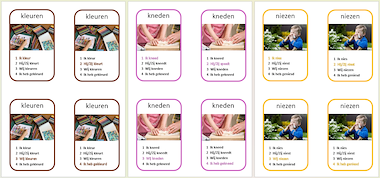 Lesmateriaal Kwartet - werkwoorden van auteur Janet Baptist slide 2