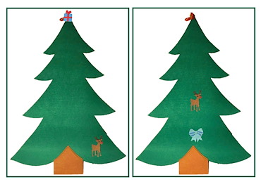 Lesmateriaal Opdrachtkaarten kerstboom action van auteur kleutermaterialen_diy slide 3