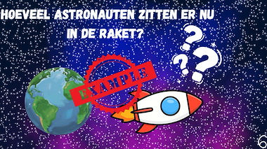 Lesmateriaal Getalverhaal de ruimte. Splitsen van 5 van auteur Juf Krisje slide 4