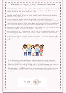 Lesmateriaal Kate's Emotiebundel van auteur SB Speelplezier slide 4